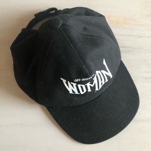 Off-White Black “Woman” Cap
